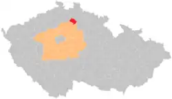 Správní obvod obce s rozšířenou působností Mnichovo Hradiště na mapě