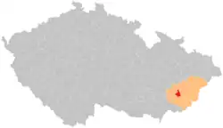 Správní obvod obce s rozšířenou působností Otrokovice na mapě