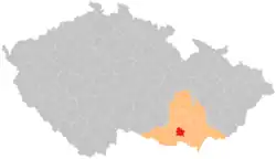 Správní obvod obce s rozšířenou působností Pohořelice na mapě