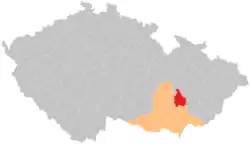 Správní obvod obce s rozšířenou působností Vyškov na mapě