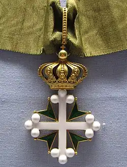 Komandérský kříž řádu sv. Mauricia a Lazara