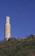 Ruiny Otomanova minaretu ve staré vanské čtvrti