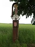 Občov, sloup s obrazem Panny Marie Svatohorské.jpg