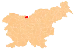 Občina Jezersko na mapě