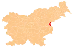 Občina Podčetrtek na mapě