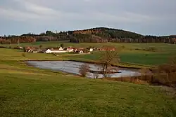 Štěkře a Věncova hora od západu