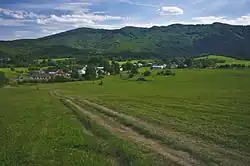 Obec od severu