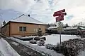 Obecní úřad a pomník padlým v 1. sv. válce