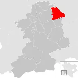 Oberndorf an der Melk na mapě