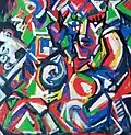 Portrét, olej na plátně (2011)
