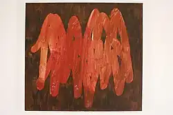 Jakub Sýkora – Lesní Tagy / Forest Tags, 110x100 cm, akryl na plátně / acrylic on canvas, 2016