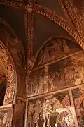 Fresková výmalba presbytáře