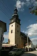 Pohled na kostel od jihu