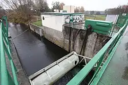 Odběrné místo povrchové vody z řeky Jizery pro umělou infiltraci