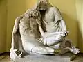 Odry – Pieta, kostel svatého Bartoloměje. Vytvořil v roce 1931 sochař Engelbert Kaps