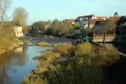 Přehrada na řece Kocher v Oedheimu