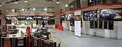 Výstava fotografií ze souboru Škoda Auto Muzeum, centrála Ogilvy & Mather, Praha, 2012.