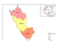 Departmenty provincie Ogooué-Maritime