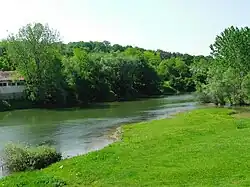 Řeka ve vsi Chajderin ve Vracké oblasti