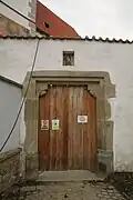Ohradní zeď starého hřbitova