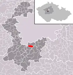 Ohrobec na mapě
