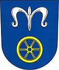Znak městyse Okříšky