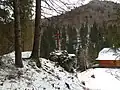 Okolí chaty pod Kozím z 3. ledna 2015