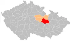Okres Svitavy na mapě