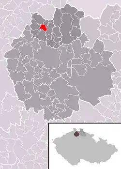 Okrouhlá na mapě