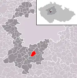 Okrouhlo na mapě