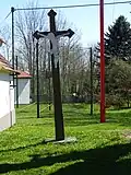 Kříž u potoka