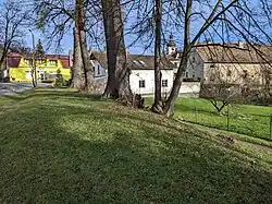 Olbramovice Ves - zaniklé středověké tvrziště Příkop (stav leden 2023) (8).jpg