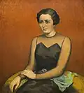 Oldřich Kerhart Dáma v černém (1939)