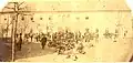 Fotografie staré budovy srbské pravoslavné střední školy v Novém Sadu (1889)