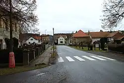 Centrální část obce