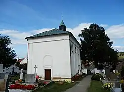 Pohled na kostel