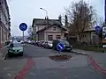 staniční budova (před rekonstrukcí) z ulice