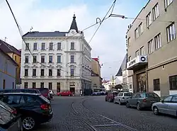 Kino Metropol, pohled ze Sokolské ulice