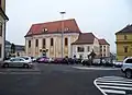 Náměstí a budova Vlastivědného muzea