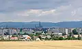 Pohled na Olomouc s dómem sv. Václava od jihozápadu