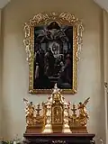 Oltářní obraz v kostele sv. Václava ve Velešíně