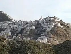 pohled na vesnici