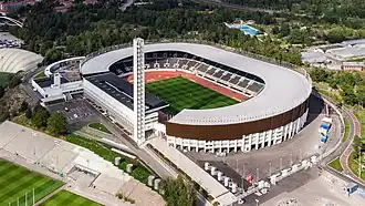 Olympiastadion v Helsinkách