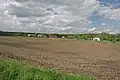 pohled na Opatov ze silnice z Kobylice