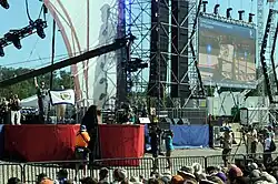 Zahajovací ceremoniál národního jamboree USA na AT&T Summit Stadionu (2013)