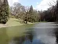 Pohled na spodní rybník