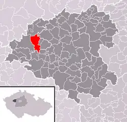 Oráčov na mapě