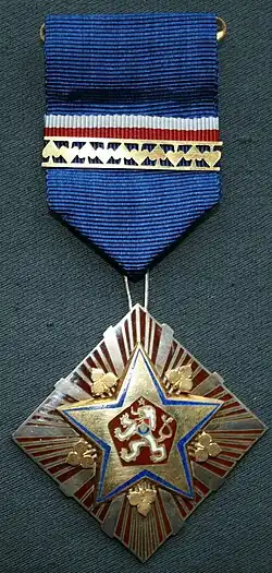 Řádu republiky od roku 1977