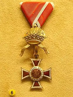 Odznak řádu Leopolda (IV. třída)