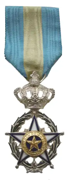 Insignie řádu ve třídě rytíře